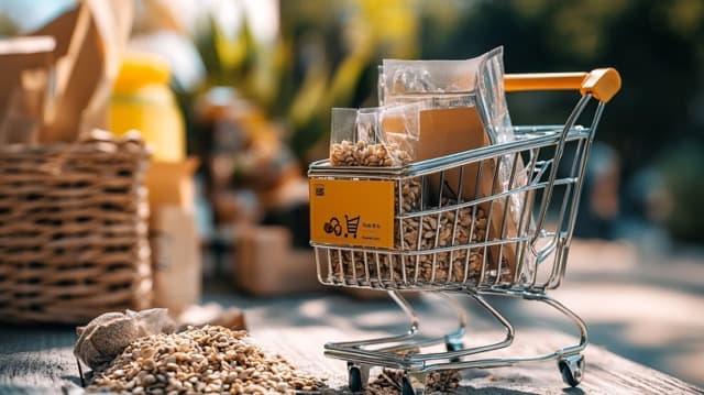 shopping-cart-on laptop